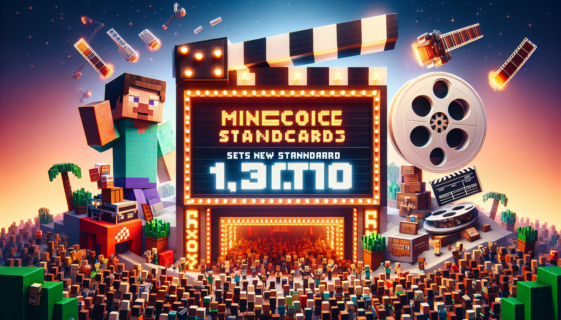 마인크래프트 영화 흥행 대기록 게임 원작 콘텐츠의 새로운 기준